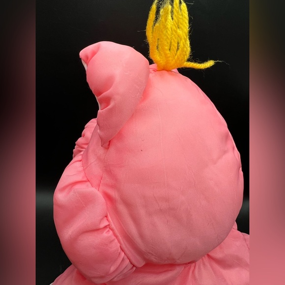 Fisher Price Puffalump Pink Blue Ribbon Pig Prize Winning Vintage 90s Barnyard - Picture 14 of 16